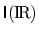 ${\sf {I}}(\textup{I\hspace{-0.4ex}R})$